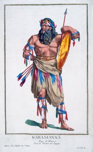 Karamansa, c.1780 da Pierre Duflos